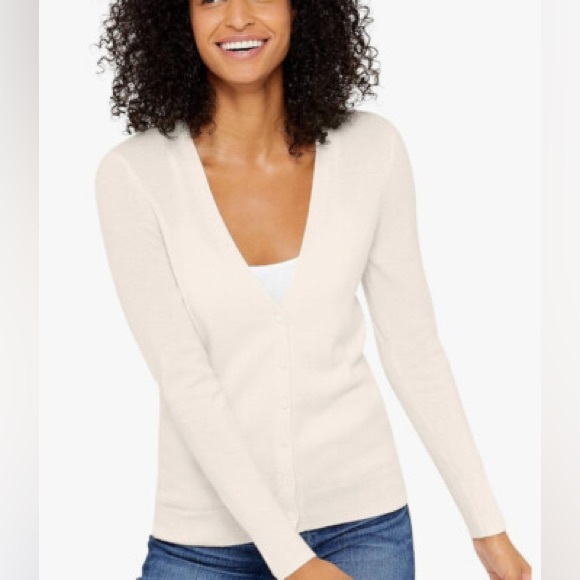 NWT State Cashmere Button Front Cardigan XS 100% cashmere - Picture 1 of 9